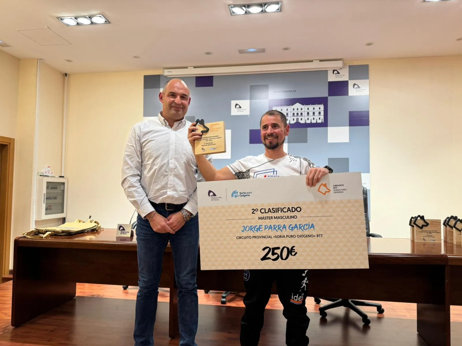 Foto 8 - La Diputaci&oacute;n premia con 12.600 euros a los 22 ganadores de los circuitos de BTT y Trail