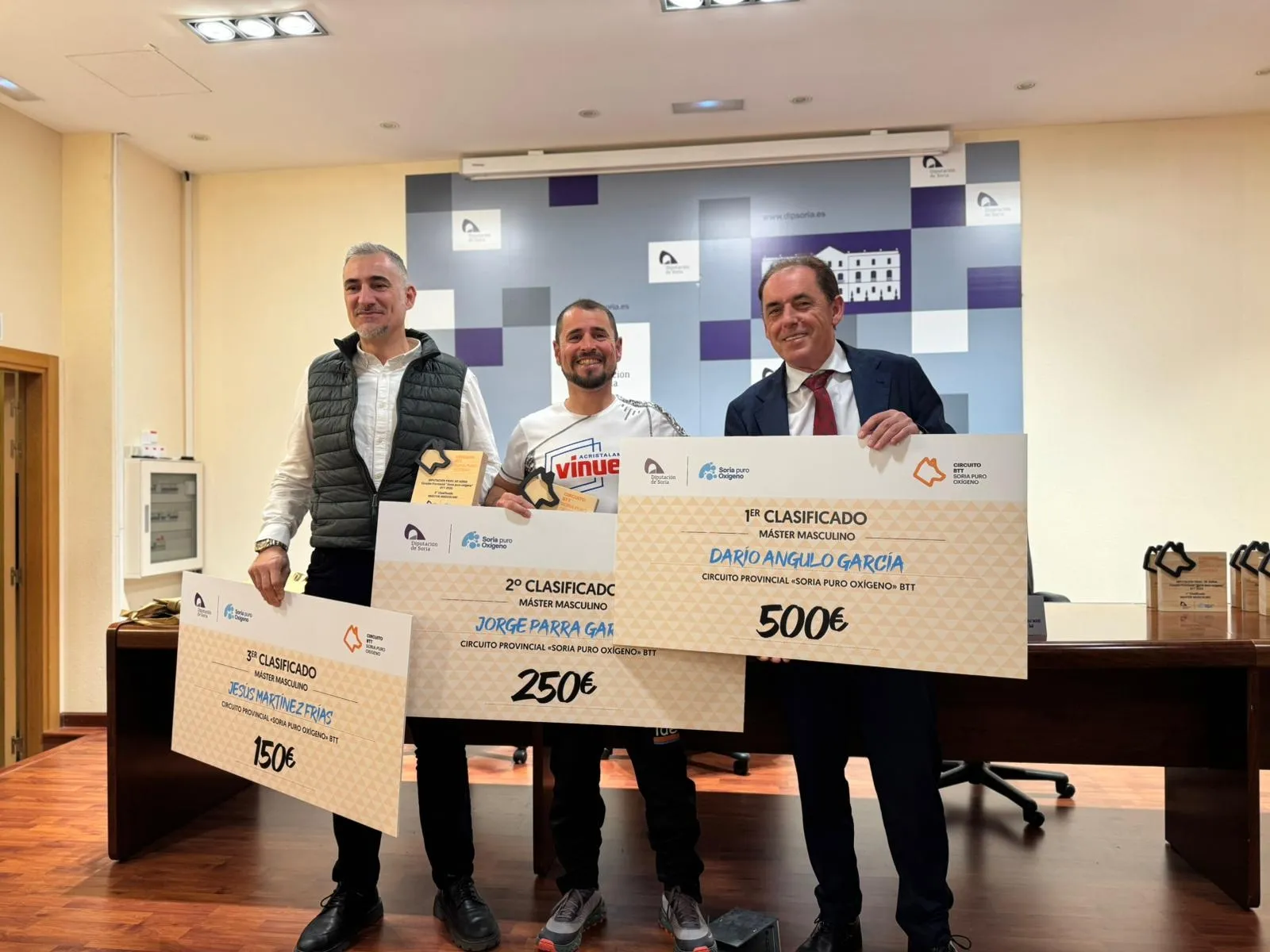 Foto 7 - La Diputaci&oacute;n premia con 12.600 euros a los 22 ganadores de los circuitos de BTT y Trail