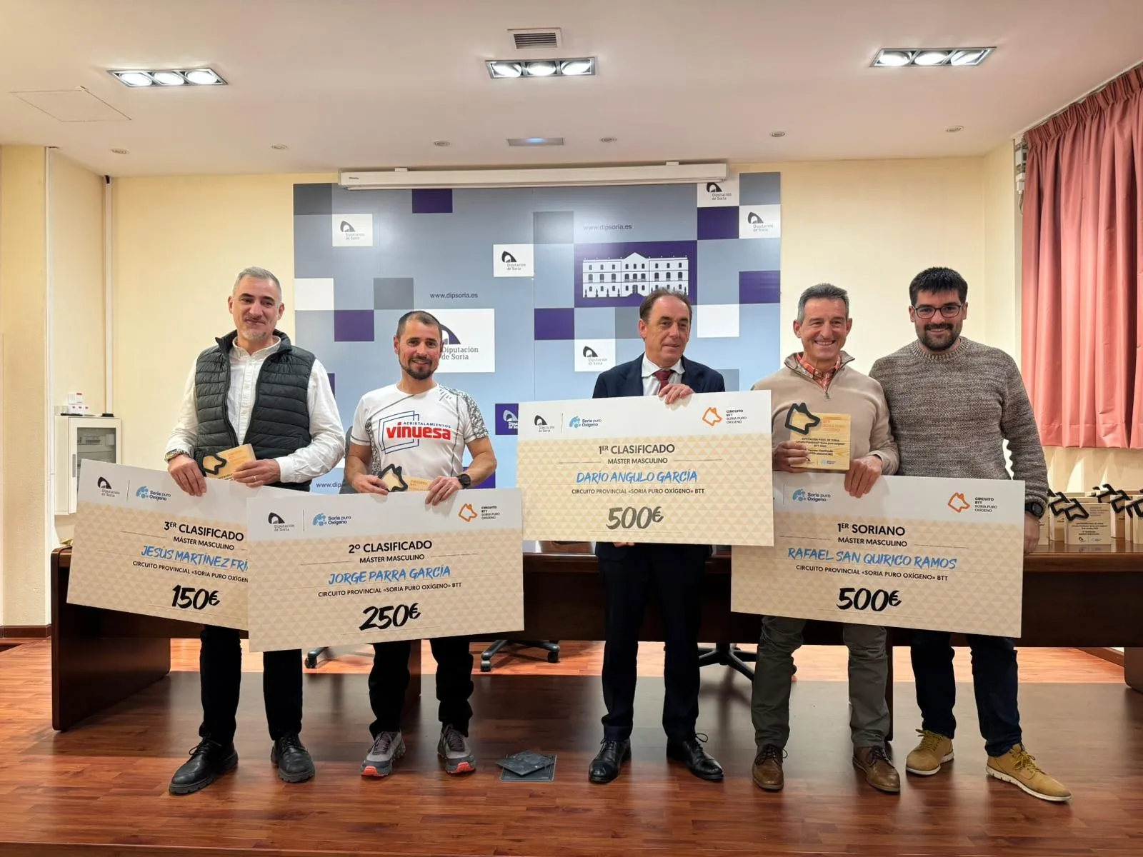 Foto 11 - La Diputaci&oacute;n premia con 12.600 euros a los 22 ganadores de los circuitos de BTT y Trail