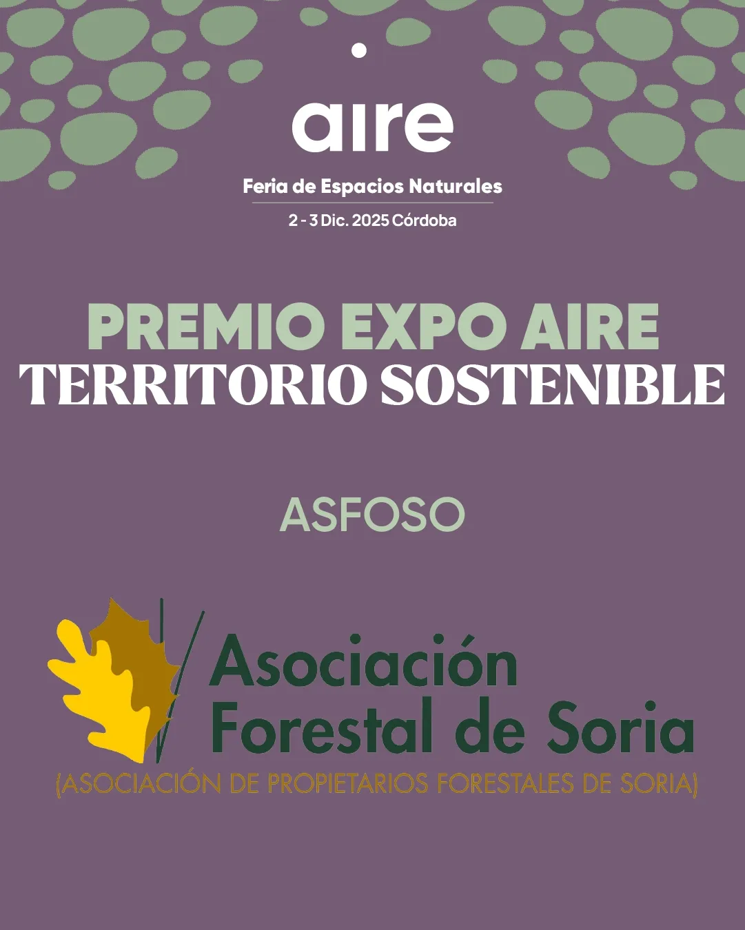 Foto 2 - ASFOSO, premiada por demostrar que econom&iacute;a y naturaleza pueden ir de la mano