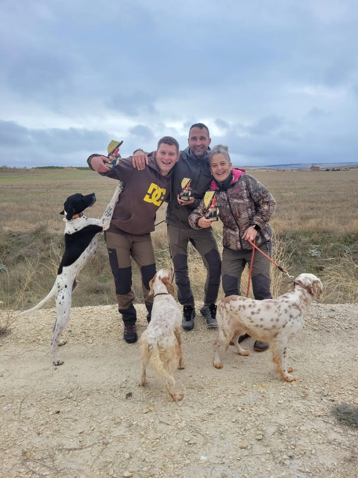 Foto 2 - El campeonato de caza en Arenillas, decidido por un minuto de diferencia