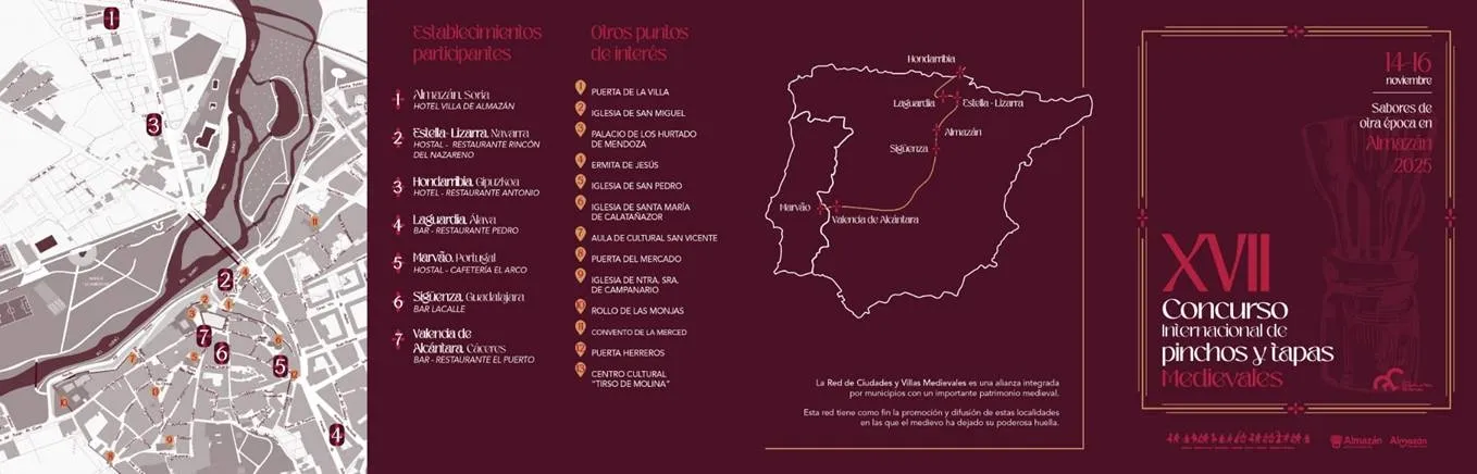 Foto 2 - La gastronom&iacute;a del Medievo de Espa&ntilde;a y Portugal se da cita este fin de semana en Almaz&aacute;n