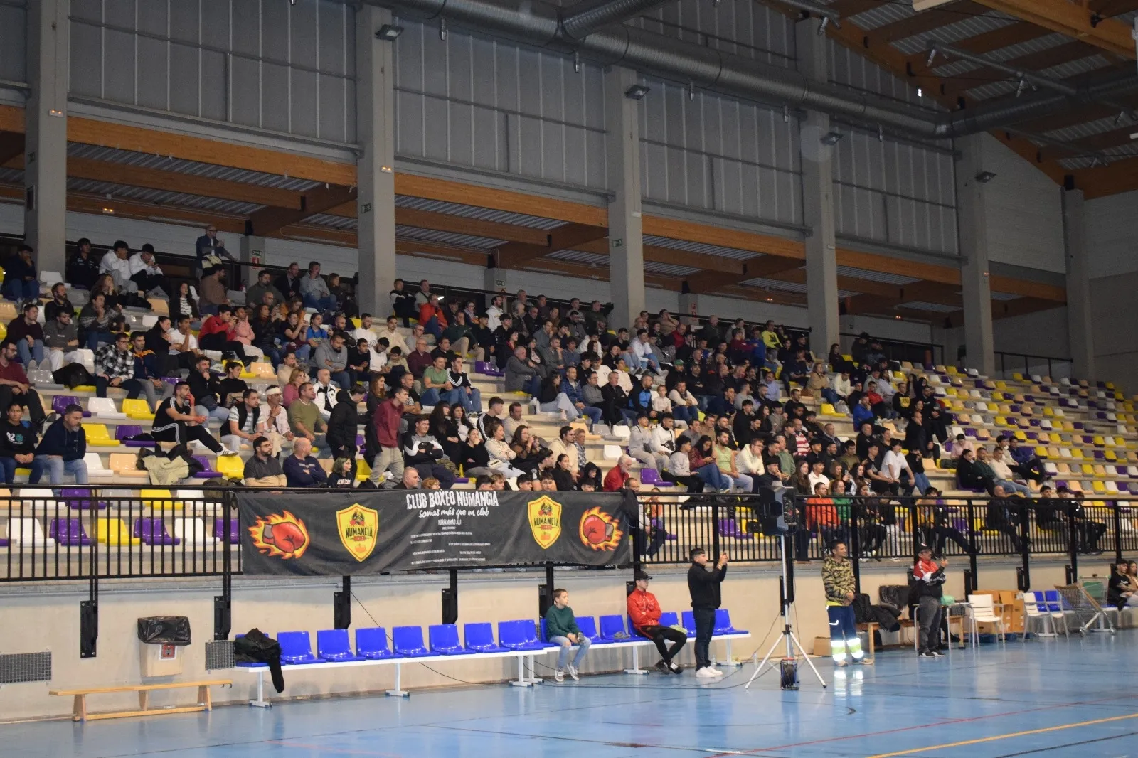 Foto 2 - El torneo de boxeo de Soria demuestra el auge de este deporte: &ldquo;Se notan las veladas de youtubers y la admiraci&oacute;n por Topuria&rdquo;