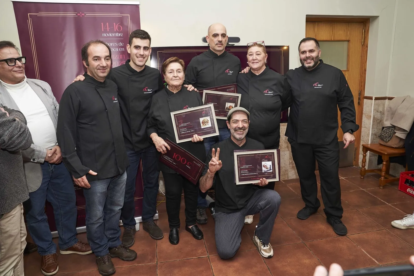 Foto 2 - Iban Garin se corona Chef Medieval 2025 en Almaz&aacute;n con su pincho 'Arima'
