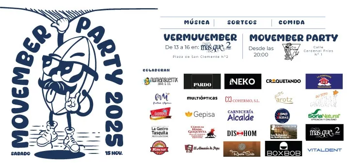 Foto 2 - Bigotes, alubias y barberos: as&iacute; ser&aacute; la fiesta solidaria del rugby de Soria