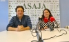 Ana Pastor y Juan Francisco Barcones, hoy en la sede de Asaja Soria. /PC