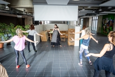 Danzas de Bolywood en el corazón de Soria. /Keltiber.foto - SOIFF 2025