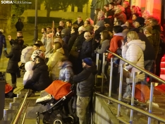 Una imagen del acto en la entrada principal del Palacio Provincial. /PC