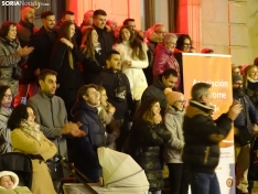 Una imagen del acto en la entrada principal del Palacio Provincial. /PC