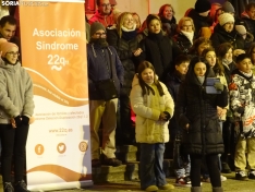 Una imagen del acto en la entrada principal del Palacio Provincial. /PC