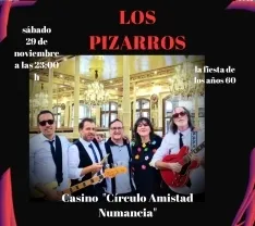 Foto 3 - Doble propuesta cultural en el C&iacute;rculo Amistad Numancia: poes&iacute;a y m&uacute;sica de los a&ntilde;os 60