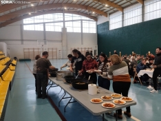 Una imagen de la jornada de este sábado en San Pedro Manrique. /PC