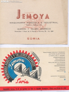 Fotos históricas de Jemoya, desde las primeras ferias de Almazán hasta sus instalaciones en la avenida Valladolid de la capital.