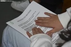 Primer ensayo del Coro 'Voces blancas del Duero'. /Encarna Muñoz