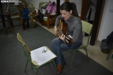 Primer ensayo del Coro 'Voces blancas del Duero'. /Encarna Muñoz