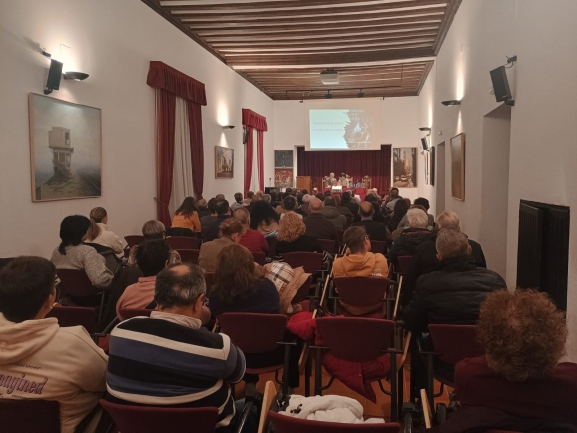 Ágreda ha vuelto este fin de semana a los años de brujería y de Inquisición con una conferencia multitudinaria