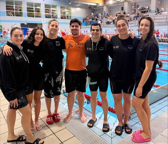 El CD Acuático Soriano compite en el II Trofeo Máster de Zamora