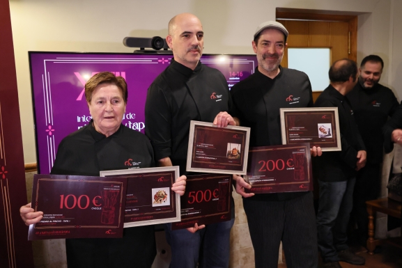 Iban Garin, Chef Medieval 2025 con su tapa Arima en Almazán