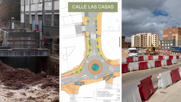 Tráfico en Soria: Fin de las obras en las travesías, aparcamientos, nueva rotonda y última fase del parking de Doctrina