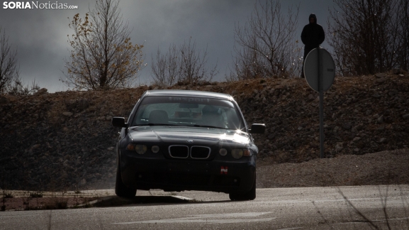 Fotos: Los mejores pilotos de Castilla y León queman rueda en el Slalom de Soria