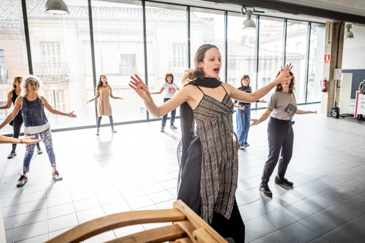 Danzas de Bolywood en el corazón de Soria. /Keltiber.foto - SOIFF 2025