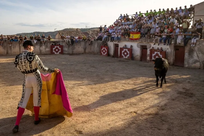 La novillada sin picadores de Deza en imágenes. Viksar Fotografía.