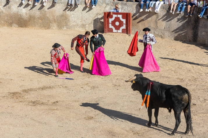 La novillada sin picadores de Deza en imágenes. Viksar Fotografía.