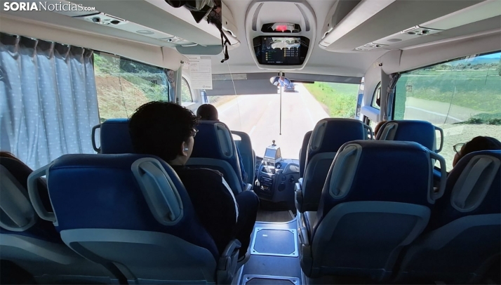 Soria mantiene sus conexiones por autobús con Madrid y Zaragoza