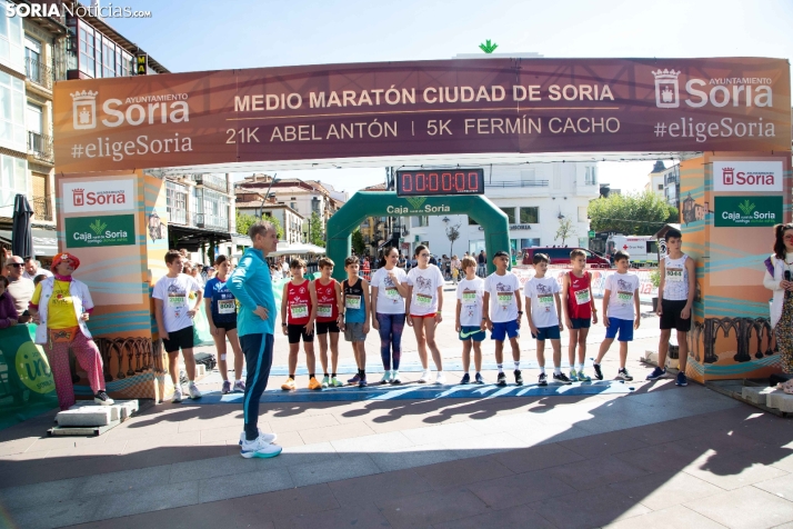 Carrera infantil Media Maratón de Soria 2025