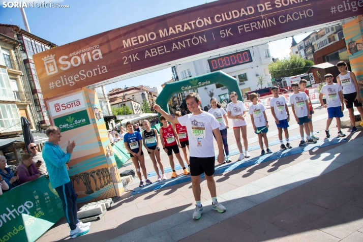 Carrera infantil Media Maratón de Soria 2025