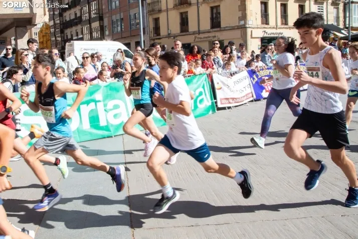Carrera infantil Media Maratón de Soria 2025