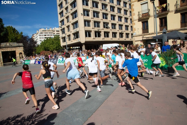 Carrera infantil Media Maratón de Soria 2025