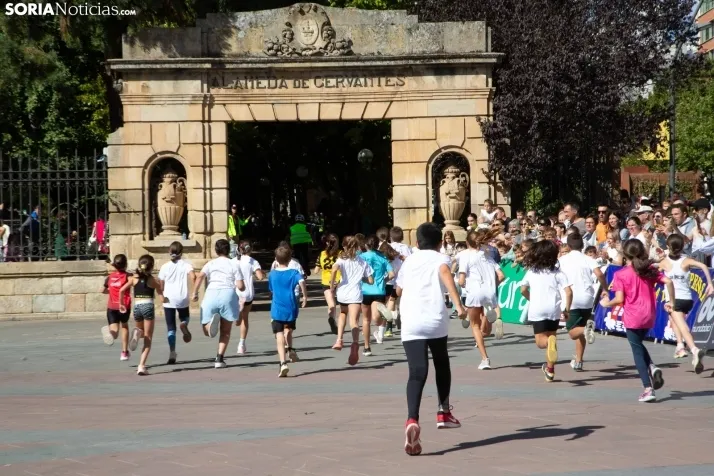 Carrera infantil Media Maratón de Soria 2025