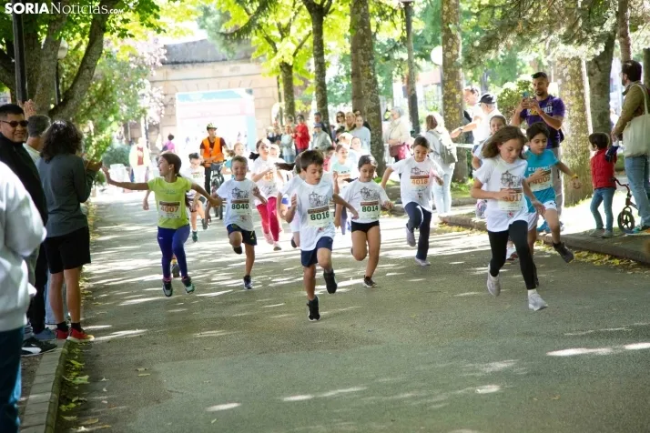Carrera infantil Media Maratón de Soria 2025