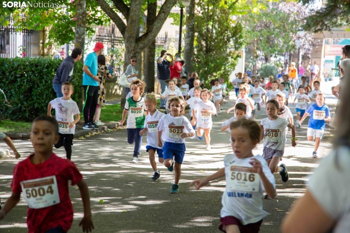Carrera infantil Media Maratón de Soria 2025