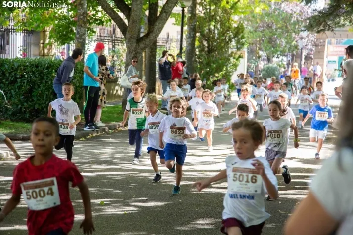 Carrera infantil Media Maratón de Soria 2025