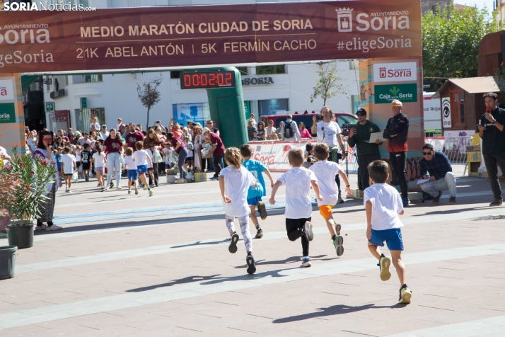Carrera infantil Media Maratón de Soria 2025