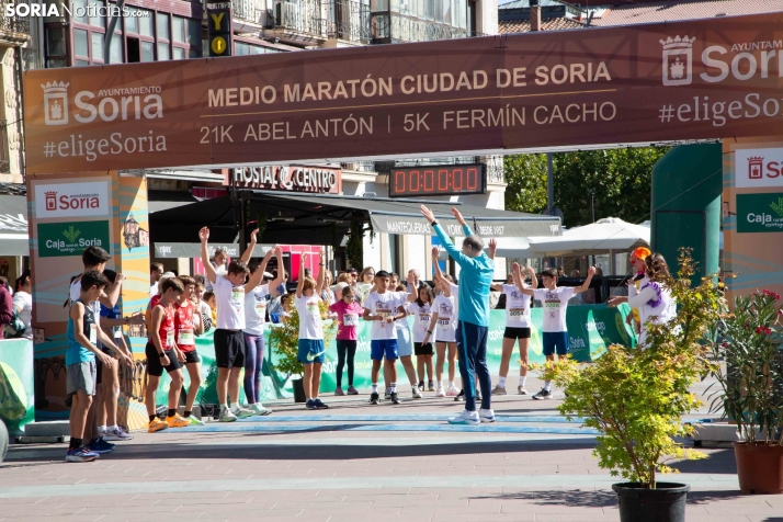 Carrera infantil Media Maratón de Soria 2025