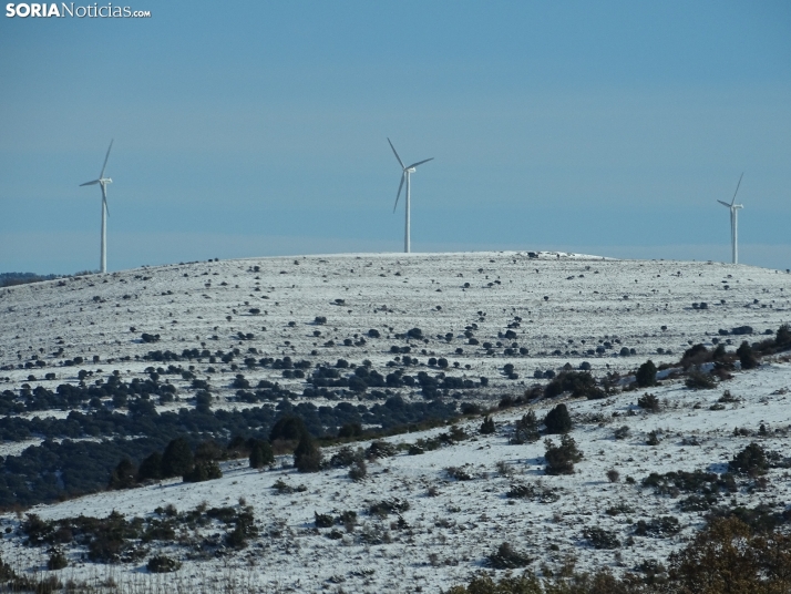 Imagen de esta mañana de sábado en Tierras Altas. /PC
