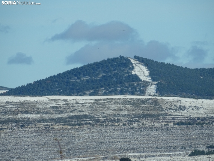 Imagen de esta mañana de sábado en Tierras Altas. /PC