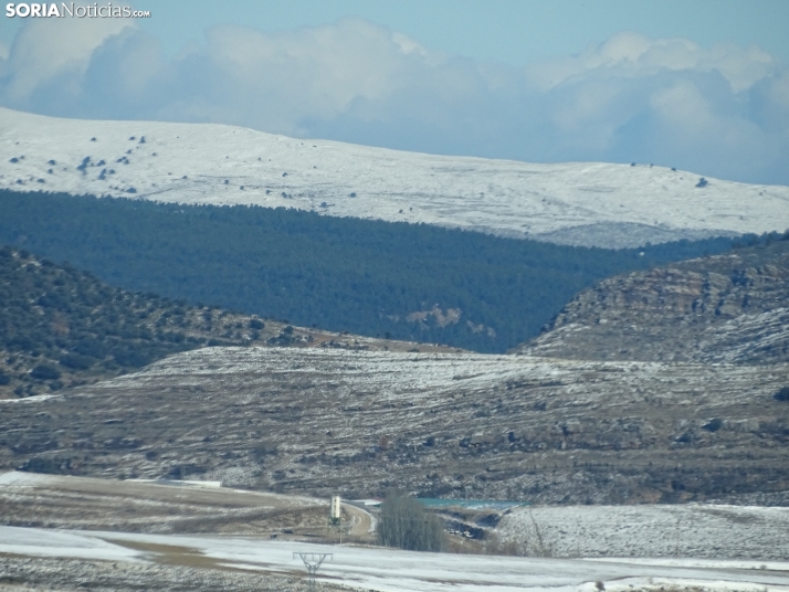Imagen de esta mañana de sábado en Tierras Altas. /PC