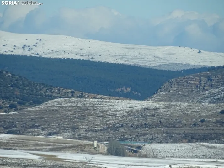 Imagen de esta mañana de sábado en Tierras Altas. /PC