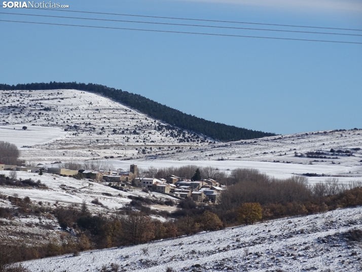 Imagen de esta mañana de sábado en Tierras Altas. /PC