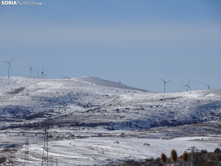 Imagen de esta mañana de sábado en Tierras Altas. /PC