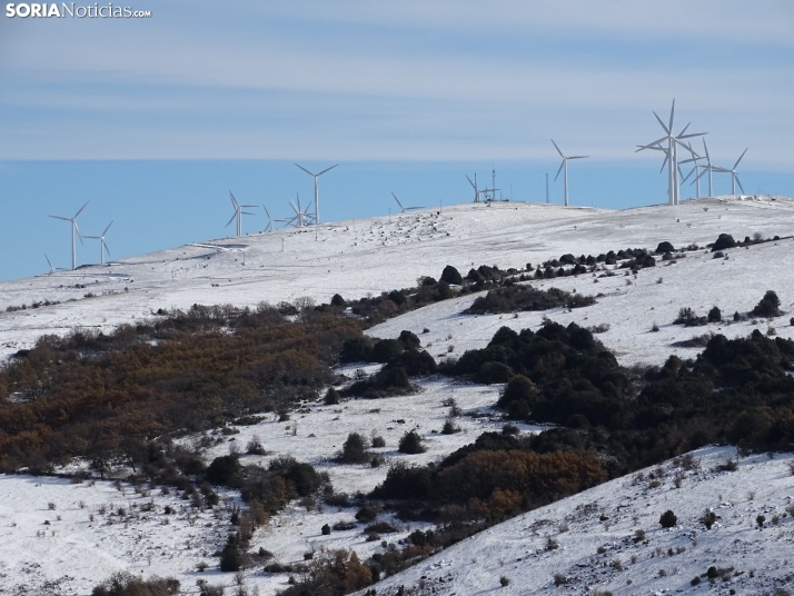 Imagen de esta mañana de sábado en Tierras Altas. /PC