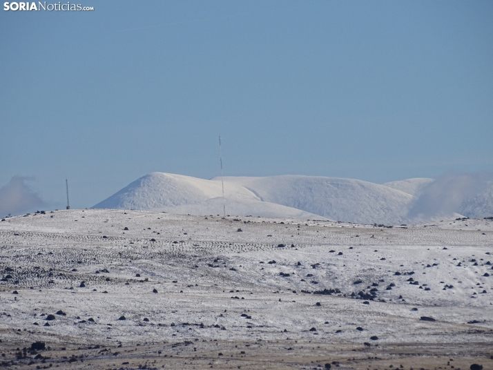 Imagen de esta mañana de sábado en Tierras Altas. /PC