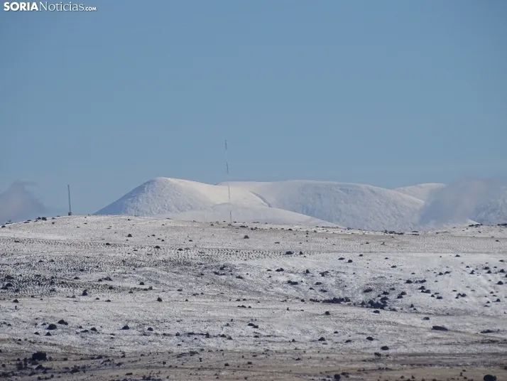 Imagen de esta mañana de sábado en Tierras Altas. /PC