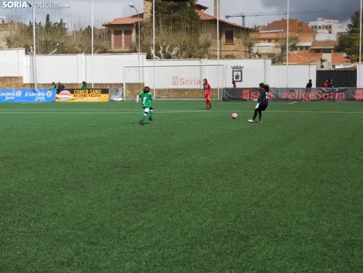 En im&aacute;genes: Las mejores canteras del f&uacute;tbol femenino espa&ntilde;ol juegan en Soria