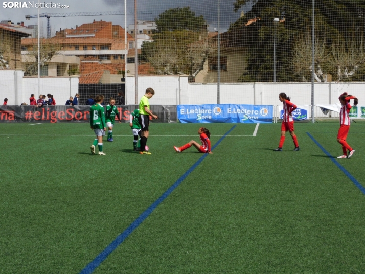 En im&aacute;genes: Las mejores canteras del f&uacute;tbol femenino espa&ntilde;ol juegan en Soria
