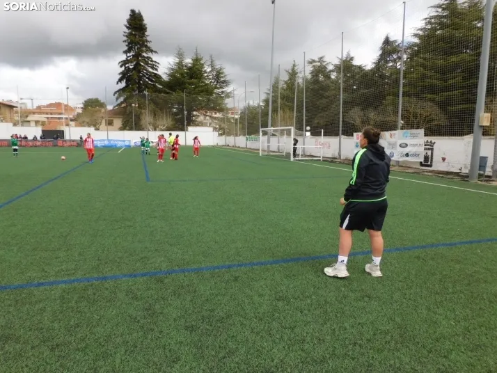 En im&aacute;genes: Las mejores canteras del f&uacute;tbol femenino espa&ntilde;ol juegan en Soria